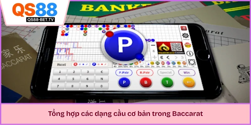 Tổng hợp các dạng cầu cơ bản trong Baccarat