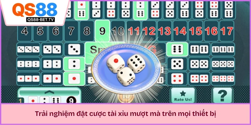 Trải nghiệm đặt cược tài xỉu mượt mà trên mọi thiết bị